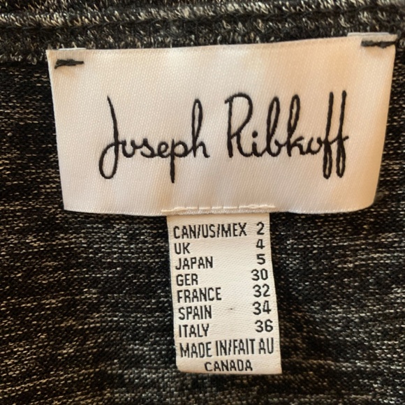 Joseph Ribkoff Black Top 2 - Picture 3 of 4